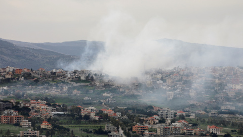 Sur del Líbano Zonas bombardeadas por Israel en el sur del Líbano.