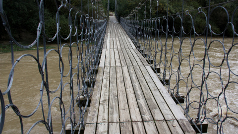 Pla general del pont de la Palanca, al terme municipal de Das (Cerdanya) Pla general del pont de la Palanca, al terme municipal de Das (Cerdanya)