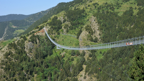 Pont tibetà Canillo Pont tibetà Canillo