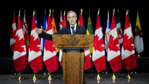 Imagen de archivo del primer ministro de Canadá, Mark Carney. Imagen de archivo del primer ministro de Canadá, Mark Carney.