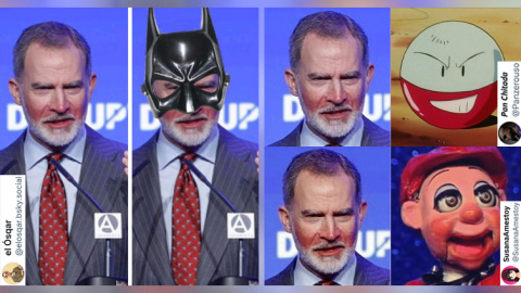 Memes Felipe VI Memes sobre la quemadura del rey Felipe VI.