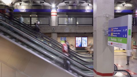 Imagen del Metro de Madrid. Imagen del Metro de Madrid.