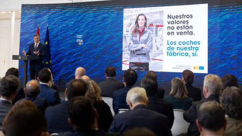 El presidente del Gobierno, Pedro Sánchez, durante una rueda de prensa, en el Complejo de La Moncloa, a 3 de abril de 2025, en Madrid El presidente del Gobierno, Pedro Sánchez, durante una rueda de prensa, en el Complejo de La Moncloa, a 3 de abril de 2025, en Madrid.