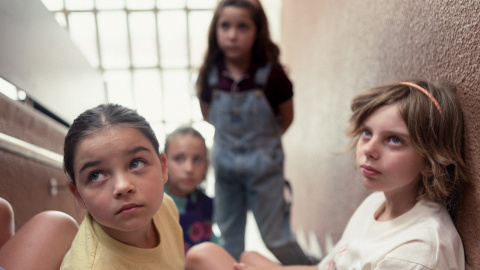 Una secuencia de la película 'La niña de la cabra'. Una secuencia de la película 'La niña de la cabra'.