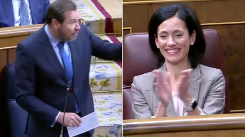 puente-congreso Óscar Puente y Patricia Rodríguez en el Congreso de los Diputados.