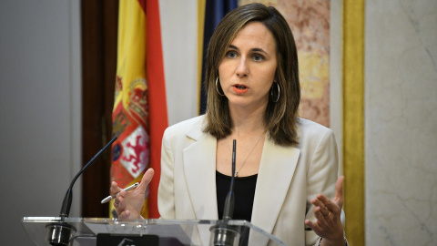 La secretaria general de Podemos, Ione Belarra, en el Congreso de los Diputados. La secretaria general de Podemos, Ione Belarra, en el Congreso de los Diputados.