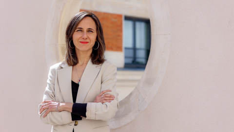 Entrevista Belarra La secretaria general de Podemos, Ione Belarra, en el Congreso.