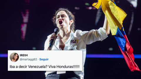Isabel Díaz Ayuso participa del cierre de campaña de Daniel Noboa.