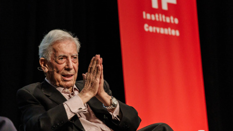 El escritor Mario Vargas Llosa en una imagen de archivo de 2023.