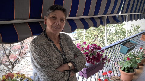 L'activista i presidenta del Consell Català de Foment de la Pau, Gabriela Serra.