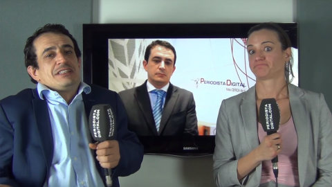 Simón Pérez y Silvia Charro en la entrevista en 'Periodista Digital'. Simón Pérez y Silvia Charro en la entrevista en 'Periodista Digital'.
