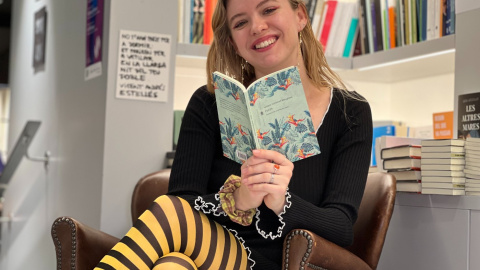 La creadora de continguts especialitzada en llibres Ania Posada. 20/04/2025 La creadora de continguts especialitzada en llibres Ania Posada