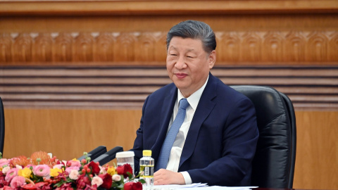 El presidente chino, Xi Jinping, se reúne con directores ejecutivos de empresas globales. El presidente chino, Xi Jinping, se reúne con directores ejecutivos de empresas globales.