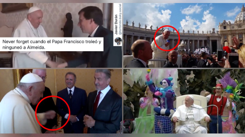 Momentos del Papa Francisco Algunos momentos del Papa Francisco destacados en las redes.