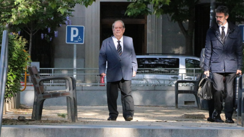 Lluís Prenafeta, arribant a l'Audiència Nacional l'abril del 2017. 18/04/2017 Lluís Prenafeta, arribant a l'Audiència Nacional l'abril del 2017, en una imatge d'arxiu.