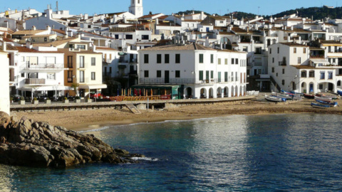Platja de Port Bo a Calella de Palafrugell Platja de Port Bo a Calella de Palafrugell