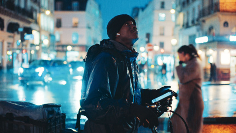 El debutante Abou Sangaré protagoniza 'La historia de Souleymane'.