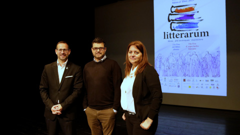 Presentació de la nova edició de Litterarum Presentació de la nova edició de Litterarum