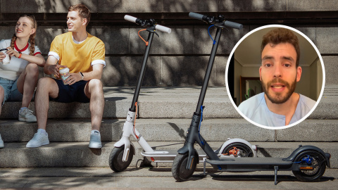 Este enfermero alerta de los riesgos del patinete eléctrico por el gran número de ingresos en el hospital, y pide a los usuarios que tomen conciencia Este enfermero alerta de los riesgos del patinete eléctrico por el gran número de ingresos en el hospital, y pide a los usuarios que tomen conciencia