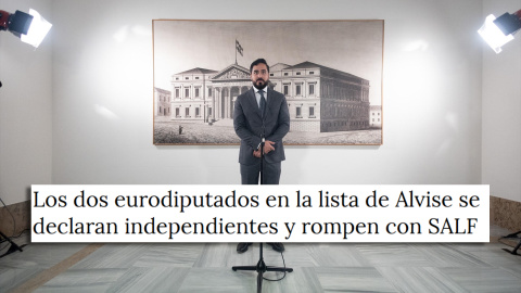 Alvise Pérez El eurodiputado Alvise Pérez.