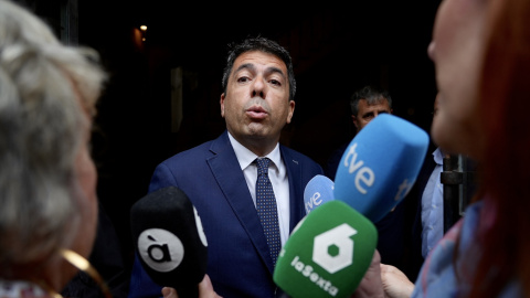 El presidente de la Generalitat Valenciana, Carlos Mazón, el pasado jueves. El presidente de la Generalitat Valenciana, Carlos Mazón, el pasado jueves.