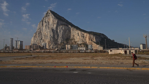 Imagen de archivo del Peñón de Gibraltar. Imagen de archivo del Peñón de Gibraltar.