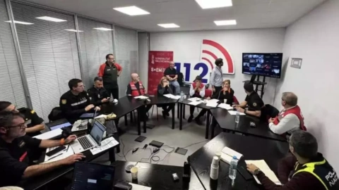 fcc9a105-4188-416c-b885-ac21152687fd_16-9-discover-aspect-ratio_default_1106639 Reunión del Centro de Coordinación Operativa Integrada (Cecopi). Imagen de archivo.