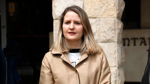 La consellera de Drets Socials, Mónica Martínez Bravo, a Balaguer. 15/05/2025 La consellera de Drets Socials, Mónica Martínez Bravo, a Balaguer aquest dijous.