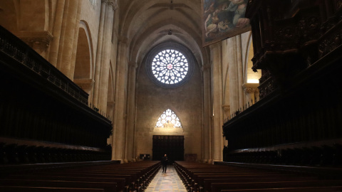 L'interior de la catedral de Tarragona L'interior de la catedral de Tarragona