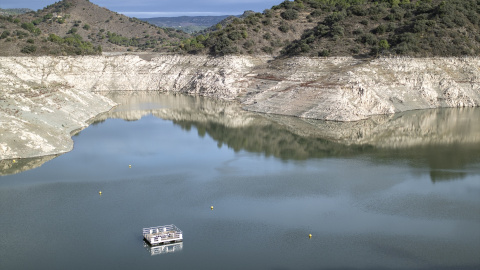 Vista del pantano de Siurana el 24 de noviembre de 2022 en Barcelona. Vista del pantano de Siurana el 24 de noviembre de 2022 en Barcelona.