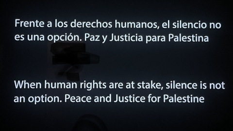 eurovision Imagen del mensaje que ha emitido RTVE antes de Eurovisión.