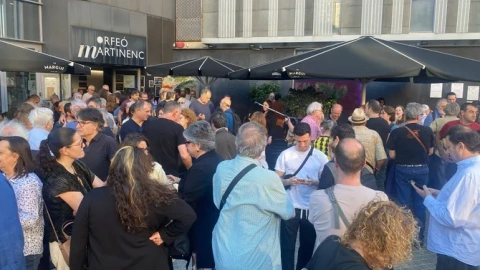 Orfeó L'afluència de militants d'ERC va desbordar fa gairebé un any el local de l'Orfeó Martinenc on s'havia de fer el congrés de la Federació de Barcelona.