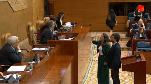 Más Madrid se va del pleno de la Asamblea de Madrid Más Madrid abandona el pleno de la Asamblea tras ser vetados por el PP al criticar al poder judicial