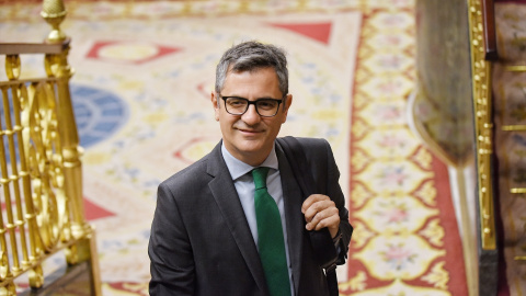 El ministro de Presidencia, Félix bolaños,, durante una sesión de control al Gobierno, en el Congreso de los Diputados, a 21 de mayo de 2025, en Madrid El ministro de Presidencia, Félix bolaños,, durante una sesión de control al Gobierno, en el Congreso de los Diputados, a 21 de mayo de 2025, en Madrid.