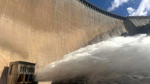 La Baells deixa anar aigua La Baells deixa anar aigua