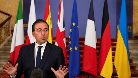 El ministro de Asuntos Exteriores, José Manuel Albares, en una imagen de archivo.