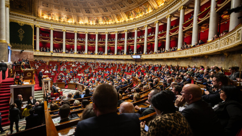 Debate en la Asamblea de Francia, en una imagen de archivo.