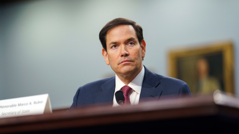 Imagen de archivo del secretario de Estado de EEUU, Marco Rubio, en Washington, a 21 de mayo de 2025. Imagen de archivo del secretario de Estado de EEUU, Marco Rubio, en Washington, a 21 de mayo de 2025.