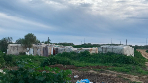 Asentamiento en la localidad de Lepe.