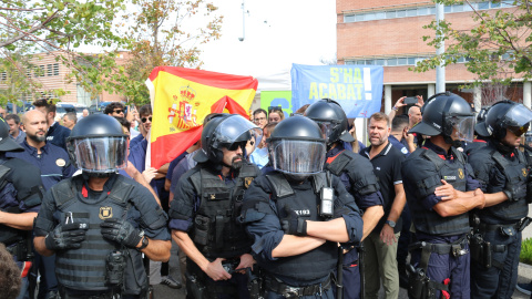 Un acte de la plataforma espanyolista S'ha acabat en una imatge d'arxiu Un acte de la plataforma espanyolista S'ha acabat en una imatge d'arxiu