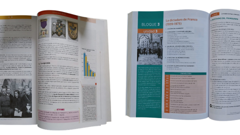 Libros escolares de Historia de España de segundo de Bachillerato. Editoriales Editex y Casals. Libros escolares de Historia de España de segundo de Bachillerato. Editoriales Editex y Casals.