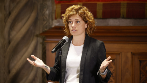 La líder de ERC en el Ayuntamiento de Barcelona, Elisenda Alamany, en una imagen de archivo. La líder de ERC en el Ayuntamiento de Barcelona, Elisenda Alamany, en una imagen de archivo.