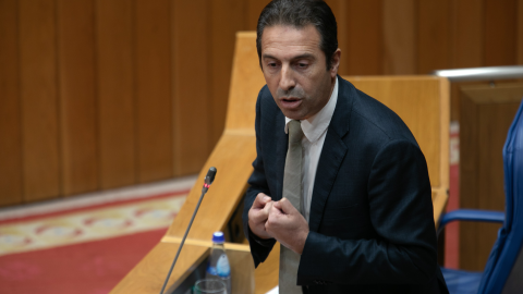 El exconselleiro do Mar de la Xunta, Alfonso Villares, en el Parlamento de Galicia en una imagen de archivo. El exconselleiro do Mar de la Xunta, Alfonso Villares, en el Parlamento de Galicia en una imagen de archivo.