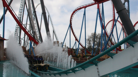 El Shambala, una de les atraccions més recents de PortAventura