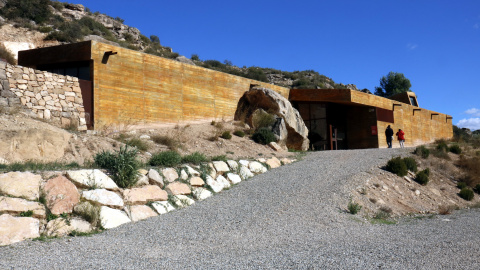 Centre d'Interpretació de les pintures rupestres del Cogul, en una imatge d'arxiu Centre d'Interpretació de les pintures rupestres del Cogul, en una imatge d'arxiu