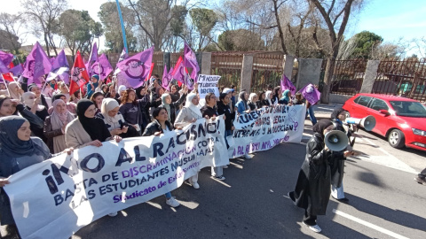 54352416296_0283de30c0_h Manifestación convocada por el Sindicato de Estudiantes contra la islamofobia y el racismo en los institutos públicos de Parla.
