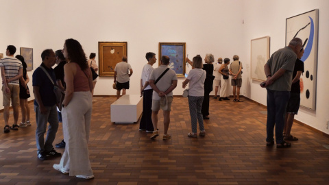 La Fundació Joan Miró arriba al mig segle de vida.