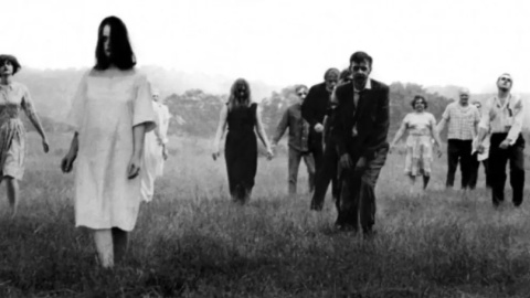 Película 'La noche de los muertos vivientes'.