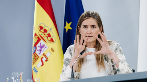 La vicepresidenta tercera y ministra para la Transición Ecológica y el Reto Demográfico, Sara Aagesen, durante una rueda de prensa tras el Consejo de Ministros, en el Palacio de la Moncloa, a 17 de junio de 2025 La vicepresidenta tercera y ministra para la Transición Ecológica y el Reto Demográfico, Sara Aagesen, durante una rueda de prensa tras el Consejo de Ministros, en el Palacio de la Moncloa, a 17 de junio de 2025.