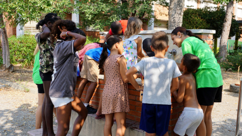 Infants dels casals d'estiu becats de la Fundació Pere Tarrés, l'any passat Infants dels casals d'estiu becats de la Fundació Pere Tarrés, l'any passat